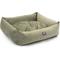 Show in main carousel: Majestic Pet Luxe Bagel Faux Suede Bolster Dog Bed with Removable Cover, Sage, X-Large slide 4 of 6