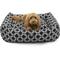 Show in main carousel: Majestic Pet Luxe Bagel Links Bolster Dog Bed with Removable Cover, Black, X-Large slide 2 of 6