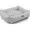 Show in main carousel: Majestic Pet Luxe Bagel Links Bolster Dog Bed with Removable Cover, Gray, X-Large slide 4 of 6