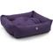 Show in main carousel: Majestic Pet Luxe Bagel Velvet Bolster Dog Bed with Removable Cover, Amethyst, X-Large slide 5 of 7