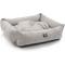 Show in main carousel: Majestic Pet Luxe Bagel Velvet Bolster Dog Bed with Removable Cover, Smoke, X-Large slide 4 of 6