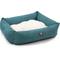 Show in main carousel: Majestic Pet Luxe Bagel Velvet Bolster Dog Bed with Removable Cover, Turquoise, X-Large slide 3 of 6
