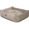 Show in main carousel: Majestic Pet Luxe Bagel Villa Bolster Dog Bed with Removable Cover, Vintage, X-Large slide 5 of 7