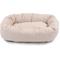 Show in main carousel: Majestic Pet Palette Heathered Bagel Bolster Dog Bed, Blush Pink, Medium slide 3 of 7