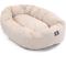 Show in main carousel: Majestic Pet Palette Heathered Bagel Bolster Dog Bed, Blush Pink, Medium slide 4 of 7