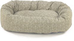 Majestic Pet Palette Heathered Bagel Bolster Dog Bed, Tan, Large slide 2 of 5