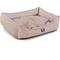 Show in main carousel: Majestic Pet Palette Heathered Contemp Lounge Bolster Dog Bed with Removable Cover, Large, Pink slide 5 of 6