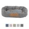 Show in main carousel: Majestic Pet Palette Heathered Personalized Bagel Cat & Dog Bed, Light Black, Large slide 1 of 7