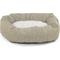 Show in main carousel: Majestic Pet Palette Heathered Sherpa Bagel Bolster Dog Bed, Tan, Small slide 3 of 7