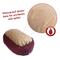 Show in main carousel: Majestic Pet Personalized Bagel Bolster Dog & Cat Bed, Burgundy, Large slide 5 of 6