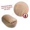 Show in main carousel: Majestic Pet Personalized Bagel Bolster Dog & Cat Bed, Khaki, Medium slide 5 of 6