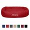 Show in main carousel: Majestic Pet Personalized Bagel Bolster Dog & Cat Bed, Red, Medium slide 1 of 6