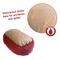 Show in main carousel: Majestic Pet Personalized Bagel Bolster Dog & Cat Bed, Red, Medium slide 5 of 6