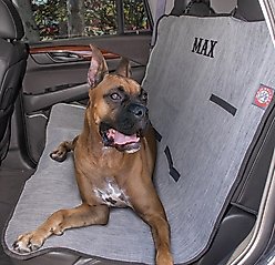 Majestic Pet Personalized Bench Seat Cover, Grey