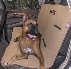 Majestic Pet Personalized Bench Seat Cover, Tan