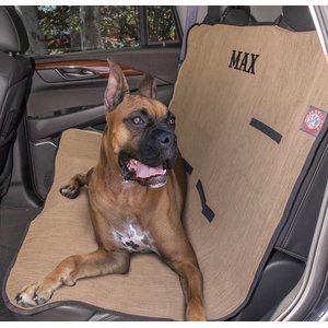 Majestic Pet Personalized Bench Seat Cover, Tan