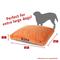 Show in main carousel: Majestic Pet Shredded Memory Foam Villa Personalized Pillow Cat & Dog Bed with Removable Cover, Orange, X-Large slide 2 of 6