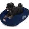 Show in main carousel: Majestic Pet Suede Personalized Bagel Cat & Dog Bed, Navy, Large slide 6 of 7