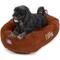 Show in main carousel: Majestic Pet Suede Personalized Bagel Cat & Dog Bed, Rust, Small slide 6 of 7