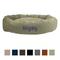 Show in main carousel: Majestic Pet Suede Personalized Bagel Cat & Dog Bed, Sage, X-Large slide 1 of 6