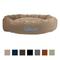 Show in main carousel: Majestic Pet Suede Personalized Bagel Cat & Dog Bed, Stone, Small slide 1 of 6
