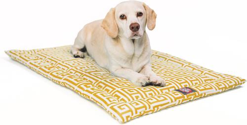 Show full view: Majestic Pet Towers Personalized Dog Crate Mat, Citrus, X-Small slide 4 of 9
