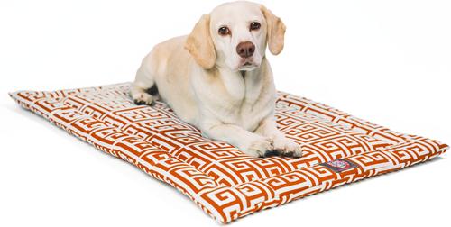 Show full view: Majestic Pet Towers Personalized Dog Crate Mat, Orange, Large slide 4 of 9