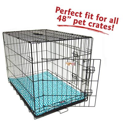 Show full view: Majestic Pet Towers Personalized Dog Crate Mat, Pacific, X-Large slide 6 of 9