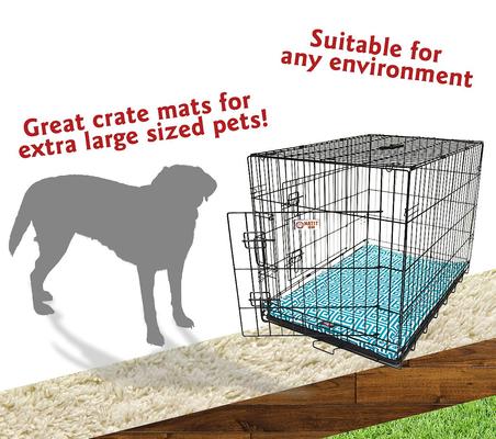 Show full view: Majestic Pet Towers Personalized Dog Crate Mat, Pacific, X-Large slide 7 of 9