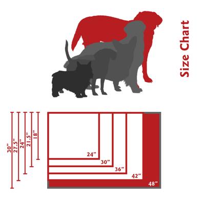 Show full view: Majestic Pet Towers Personalized Dog Crate Mat, Pacific, X-Large slide 8 of 9