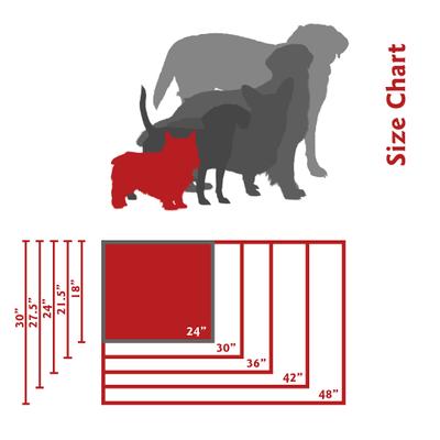 Show full view: Majestic Pet Towers Personalized Dog Crate Mat, Pacific, X-Small slide 8 of 9