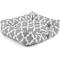 Show in main carousel: Majestic Pet Trellis Contemp Lounge Bolster Dog Bed with Removable Cover, Gray, Large slide 4 of 5
