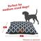 Show in main carousel: Majestic Pet Trellis Personalized Pillow Cat & Dog Bed, Navy Blue, Small/Medium slide 3 of 6