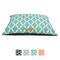 Show in main carousel: Majestic Pet Trellis Personalized Pillow Cat & Dog Bed, Teal, Large slide 1 of 7