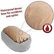 Show in main carousel: Majestic Pet Velvet Bagel Bolster Dog Bed, Smoke, Small slide 4 of 6