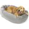 Show in main carousel: Majestic Pet Velvet Bagel Bolster Dog Bed, Smoke, X-Large slide 1 of 7