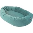 Show in main carousel: Majestic Pet Velvet Bagel Bolster Dog Bed, Turquoise, X-Large slide 3 of 6