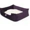 Show in main carousel: Majestic Pet Velvet Contemp Lounge Bolster Dog Bed with Removable Cover, Amethyst, Large slide 2 of 4