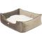 Show in main carousel: Majestic Pet Velvet Contemp Lounge Bolster Dog Bed with Removable Cover, Smoke, Large slide 2 of 4