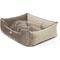Show in main carousel: Majestic Pet Velvet Contemp Lounge Bolster Dog Bed with Removable Cover, Smoke, Large slide 4 of 4