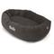 Show in main carousel: Majestic Pet Velvet Personalized Bagel Cat & Dog Bed, Coal, Large slide 7 of 9