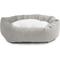 Show in main carousel: Majestic Pet Velvet Sherpa Bagel Bolster Dog Bed, Smoke, X-Large slide 3 of 7