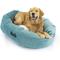 Show in main carousel: Majestic Pet Velvet Sherpa Personalized Bagel Cat & Dog Bed, Turquoise, Small slide 6 of 9