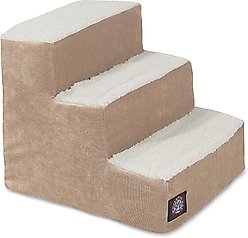 Majestic Pet Villa Cat & Dog Stairs, Pearl, 3 Step