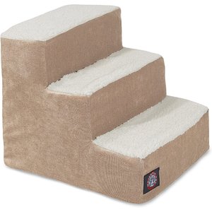 Majestic Pet Villa Cat & Dog Stairs, Pearl, 3 Step