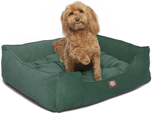 Show full view: Majestic Pet Villa Contemp Lounge Bolster Dog Bed with Removable Cover, Marine, Large slide 4 of 4