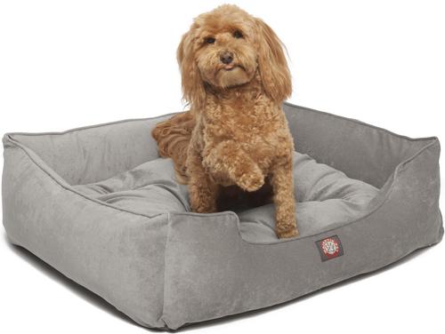 Show full view: Majestic Pet Villa Contemp Lounge Bolster Dog Bed with Removable Cover, Vintage, X-Large slide 4 of 4