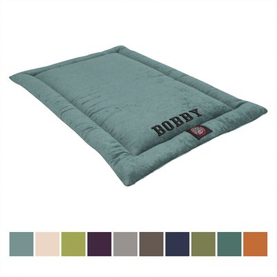 Majestic Pet Majestic Pet Villa Personalized Crate Mat Dog Bed, Azure, X-Small
