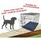 Show in main carousel: Majestic Pet Villa Personalized Crate Mat Dog Bed, Navy, Small slide 6 of 8