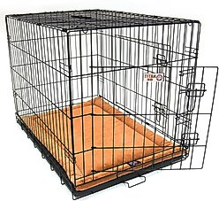 Majestic Pet Villa Personalized Crate Mat Dog Bed, Orange, Large slide 2 of 7